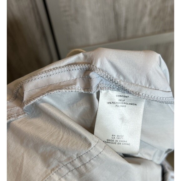 Tibi Jogger Pants Large Pockets Ankle Zippers Light Gray Color Size XS - Picture 8 of 10